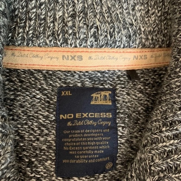 NO EXCESS - FULL ZIP CARDIGAN - Picture 5 of 7